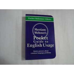 POCKET GUIDE TO ENGLISH USAGE - MERRIAM-WEBSTER'S 
